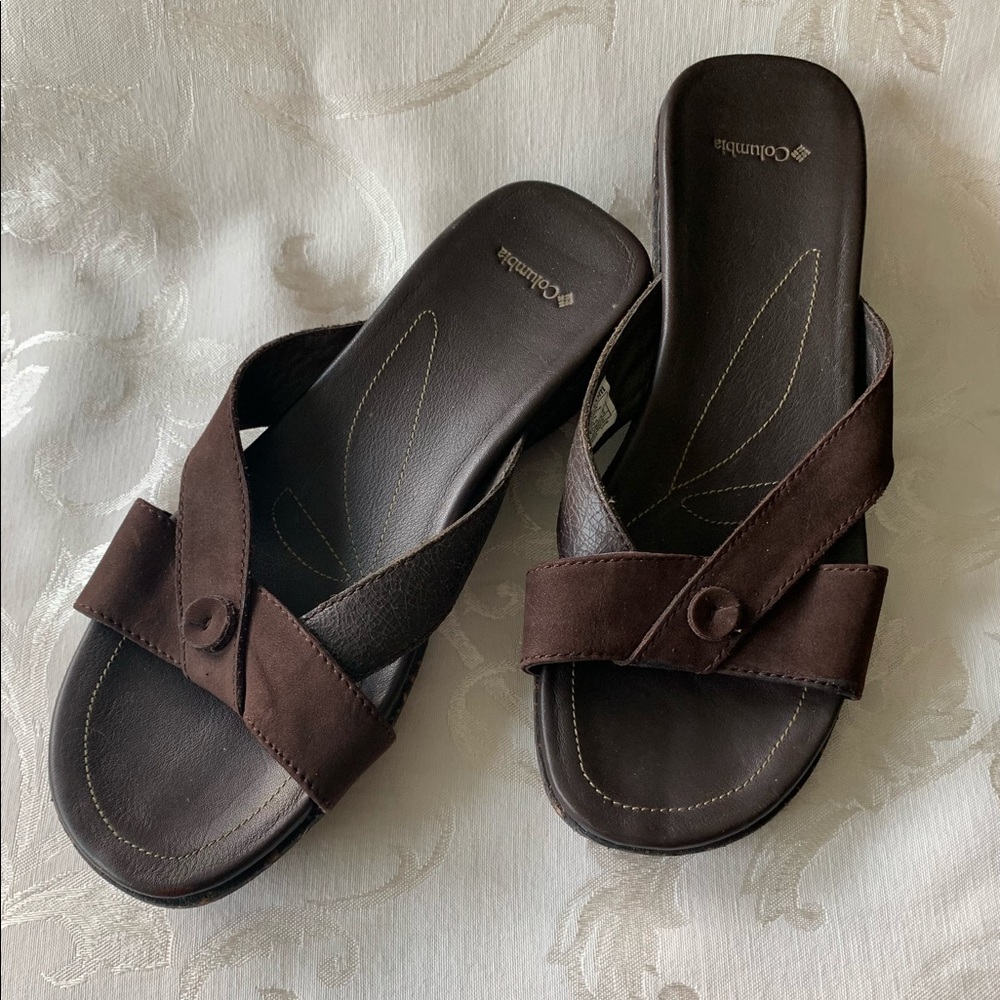 Columbia Sportswear wedge sandals 7 - Picture 8 of 8